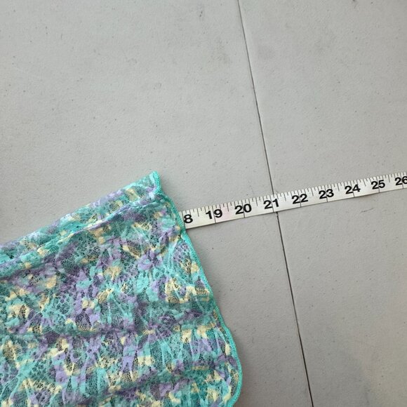 Davi & Dani - Mock Neck Lace Long Sleeve Top - Lavender Multi - L (12-14) - NWT - Picture 5 of 5